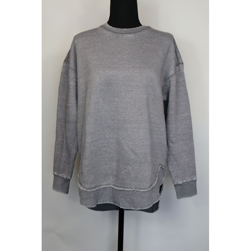 Royce Women's Fleece Grey Poncho Pullover Size Small